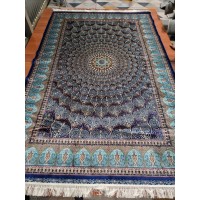 Иранский ковер Mishribi av 40445 Синий